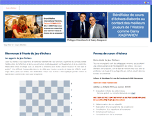 Tablet Screenshot of jouer-aux-echecs.com